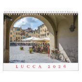 Lucca 2026 kalender (Hoes)