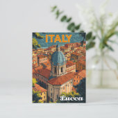Lucca, Italië Briefkaart (Staand voorkant)