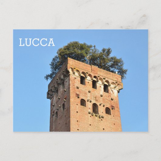 Lucca, Italië Briefkaart (Voorkant)