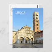 Lucca, Italië Briefkaart (Voorkant / Achterkant)