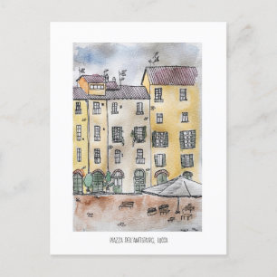 Lucca, Piazza Dell' Anfiteatro Briefkaart