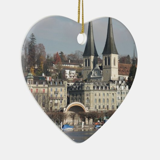 Lucern, Zwitserland Keramisch Ornament (Rechts)