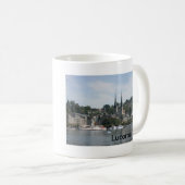 Lucerne-meer, Vierwaldstattersee, Zwitserland Koffiemok (Voorkant rechts)