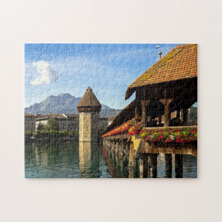 Lucerne Pont couvert Jigsaw Puzzle