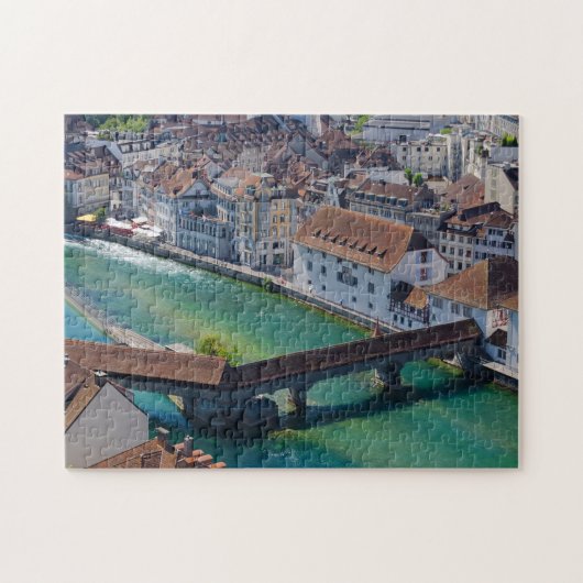 Lucerne Pont Jigsaw Puzzle (Horizontal)