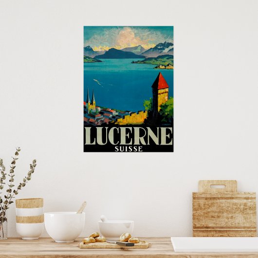 LUCERNE POSTER (Keuken)
