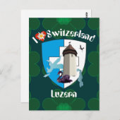 Lucerne Suisse Carte postale (Devant / Derrière)