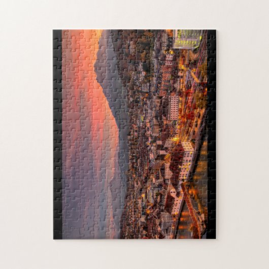 Lucerne Zwitserland HDR Fine Art Puzzle Legpuzzel (Verticaal)