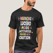 LUCERO Personalized Women's Gift Custom LUCERO T-shirt (Voorkant)