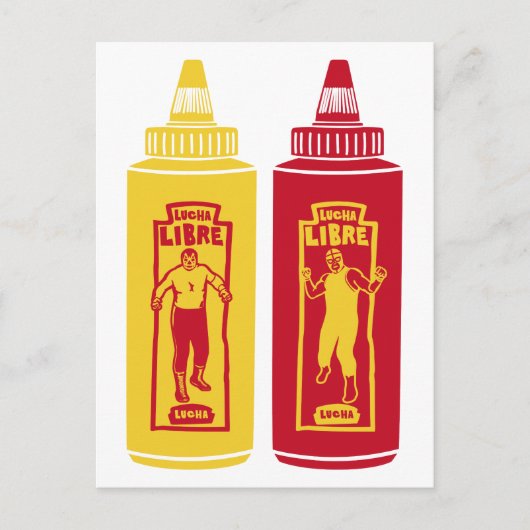 LUCHA#8 BRIEFKAART (Voorkant)