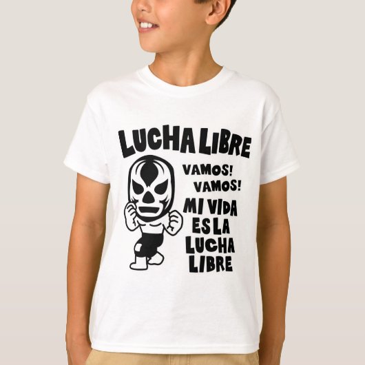 LUCHA LIBRE#51mono T-shirt (Voorkant)