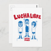 LUCHA LIBRE#67 BRIEFKAART (Voorkant / Achterkant)