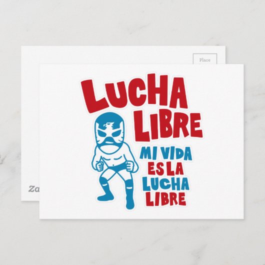 LUCHA LIBRE#89 BRIEFKAART (Voorkant / Achterkant)