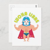 Lucha Libre Briefkaart (Voorkant / Achterkant)