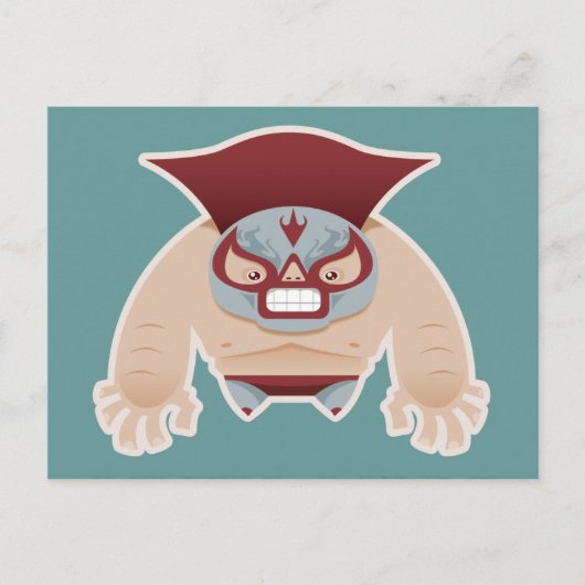 Lucha Libre briefkaart (Voorkant)