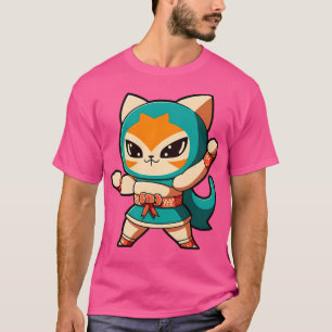 Lucha Libre Cats T-shirt