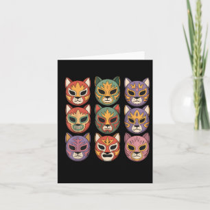 Lucha Libre Kat Masker Grappige Luchador Masker Ga Kaart