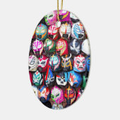 Lucha Libre Keramisch Ornament (Links)
