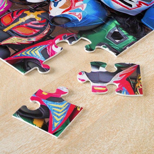 Lucha Libre Legpuzzel (Zijkant)