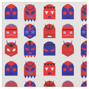 lucha libre maskers stof