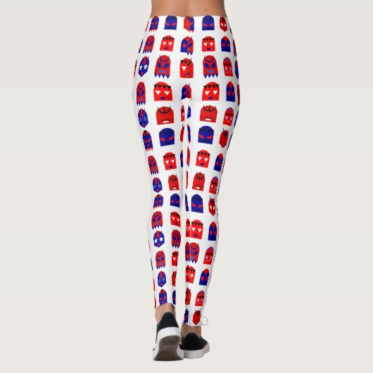lucha libre masques leggings (Dos)