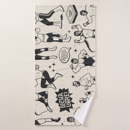 Lucha Libre: Mexicaans worstelaarpatroon Badhanddoek (Badhanddoek)