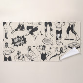 Lucha Libre: Mexicaans worstelaarpatroon Badhanddoek (Badhanddoek)