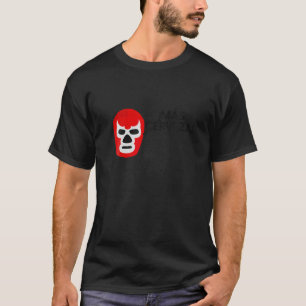 Lucha Libre Mexicaanse worstelmasker Mas Cerveza H T-shirt