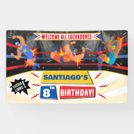 Lucha Libre Mexicaanse worstelverjaardag Spandoek