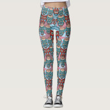 Lucha Libre Mexican worstler Luchador Leggings