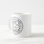 Lucha Logo#1mono Koffiemok (Voorkant links)