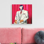 Luchador Canvas Afdruk (Insitu (Woonkamer))