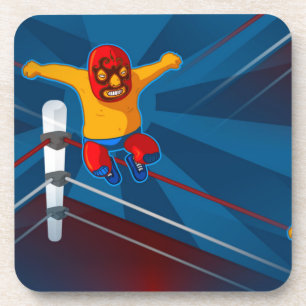 luchador drankjes onderzetter