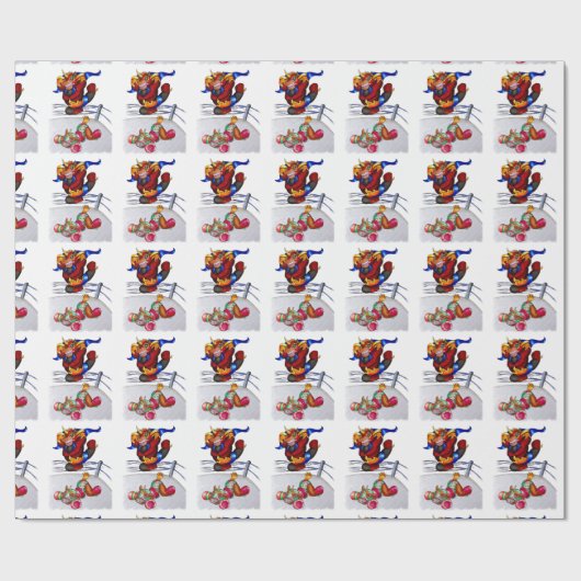 Luchadores Cadeaupapier (Vlak)