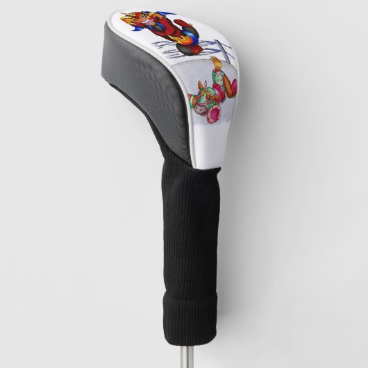 Luchadores Golfheadcover (Schuin)