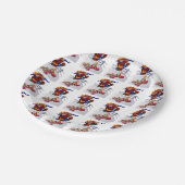 Luchadores Papieren Bordje (Gekanteld)