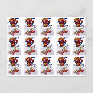 Luchadores Uitnodiging Briefkaart