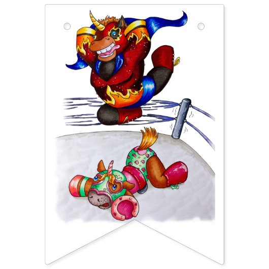 Luchadores Vlaggetjes (Tweede vlag)