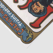 Luchon, Mucha Tissuepapier (Detail)