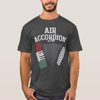 Lucht Accordeon Meico Vlag voor Meico Fiesta Muzie T-shirt