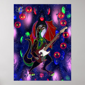 Lucht Bass Dragon. Poster