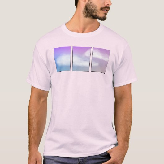 Lucht door een raam t-shirt (Voorkant)