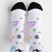 lucht- en ruimtevaartchaos sokken (Top)