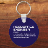 Lucht- en ruimtevaarttechnicus - Funny Definition  Sleutelhanger (Voorkant)