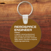 Lucht- en ruimtevaarttechnicus - Funny Definition Sleutelhanger (Voorkant)