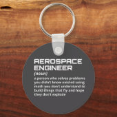 Lucht- en ruimtevaarttechnicus - Funny Definition Sleutelhanger (Voorkant)