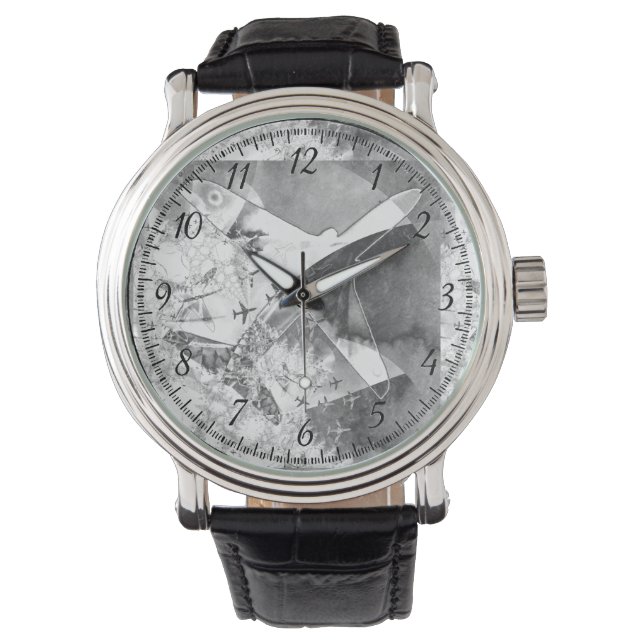 Lucht en Staal. Horloge (Voorkant)