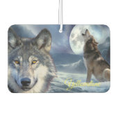 Lucht Freshner-Yellowstone Wolf Luchtverfrisser (Voorkant)