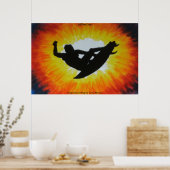 Lucht halen poster (Keuken)
