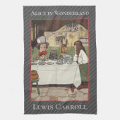 LUCHT IN WONDERLAND, LEWIS CARROLL CLASSIC NOVEL THEEDOEK (Verticaal)